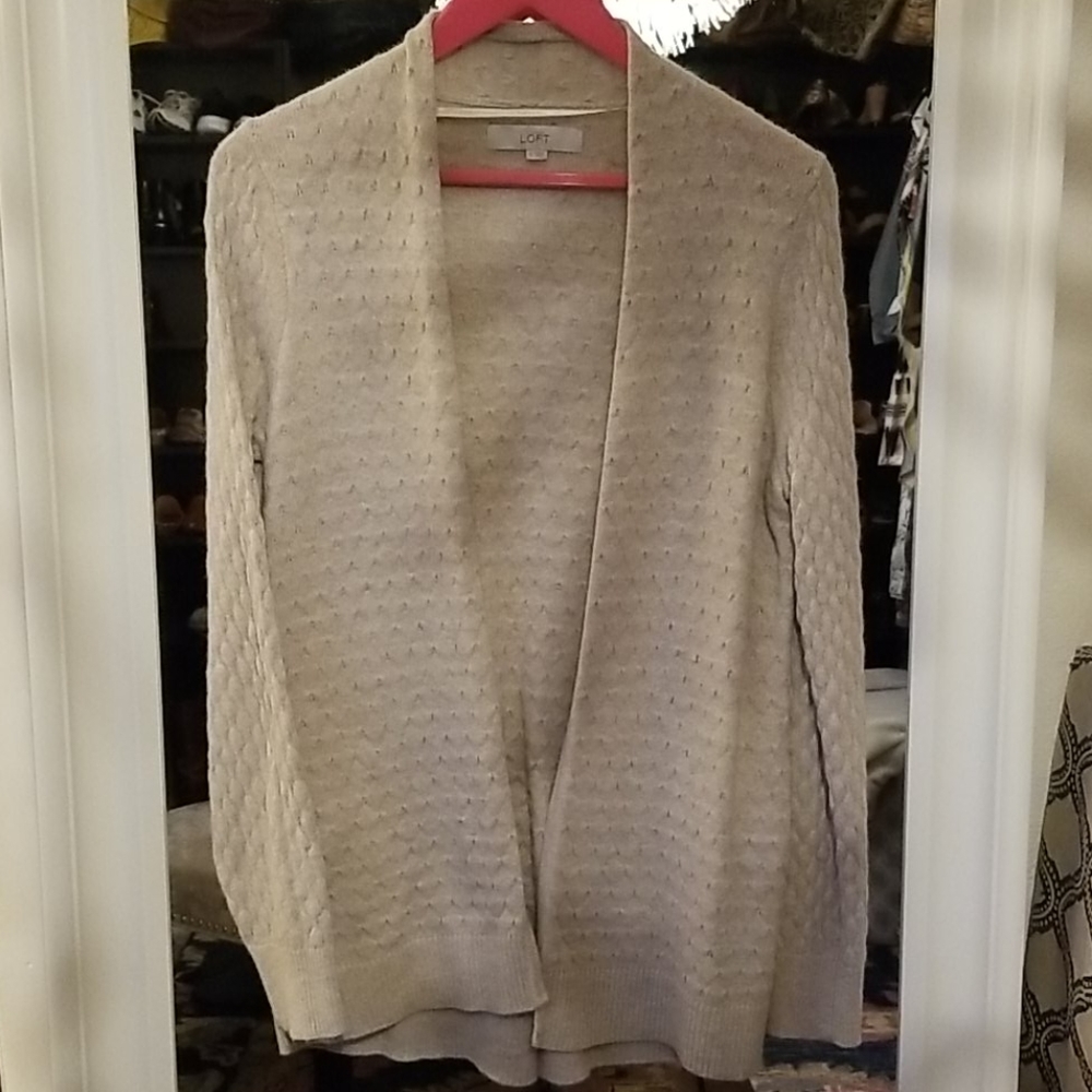 LOFT Long cardigan sweater